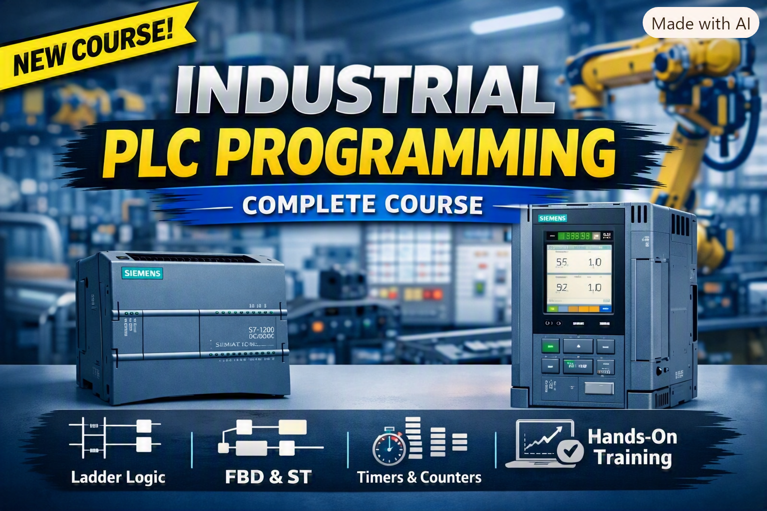 Industrial PLC Programming – Complete Course